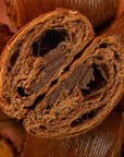 Pain au chocolat strié