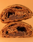 Pain au chocolat strié