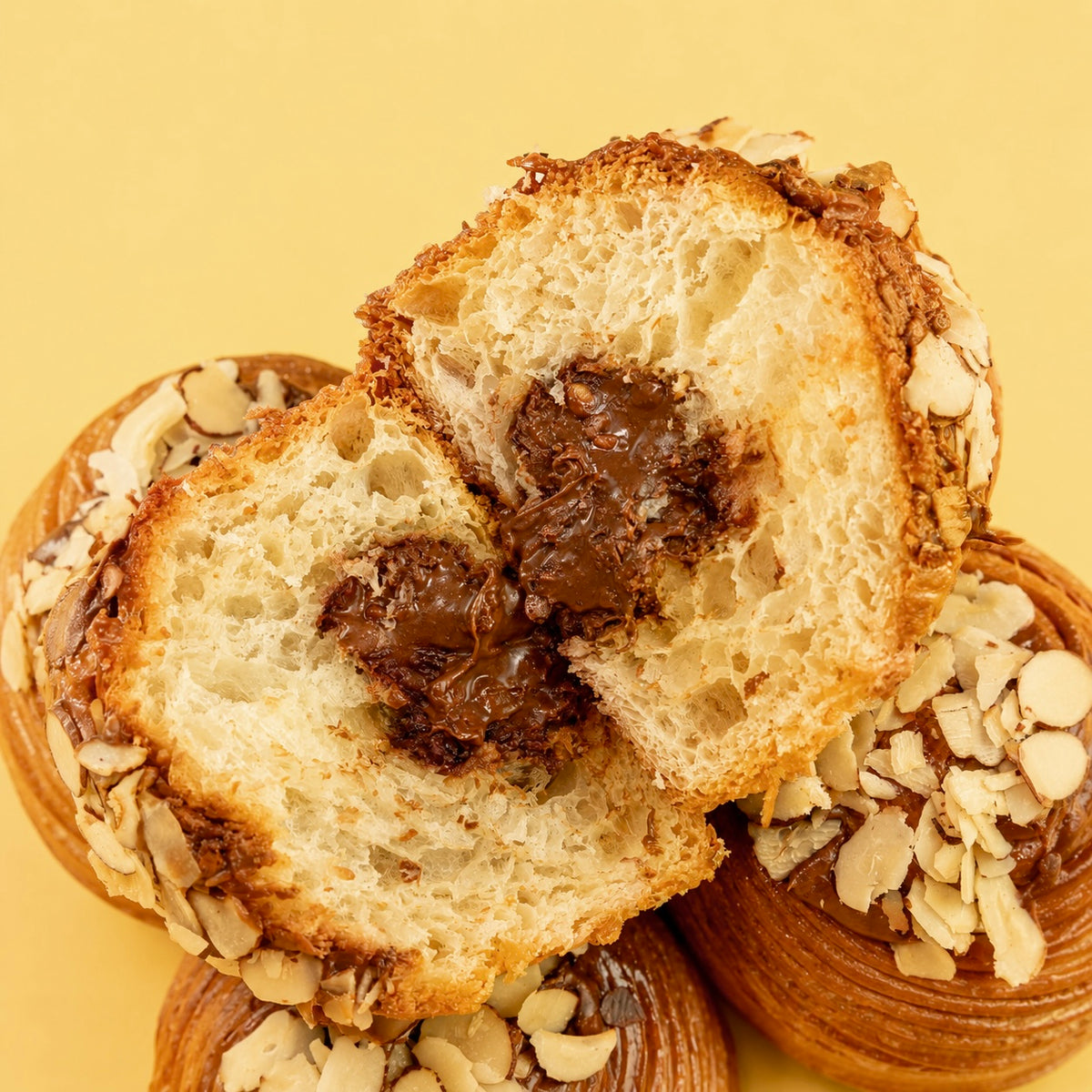 Flaky brioche spread