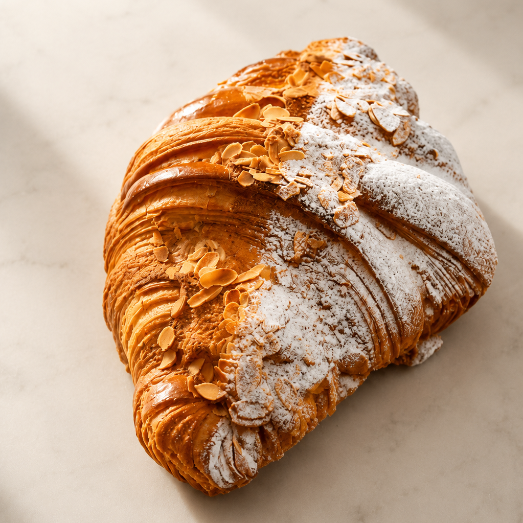 Le Croissant Gourmand XL aux amandes