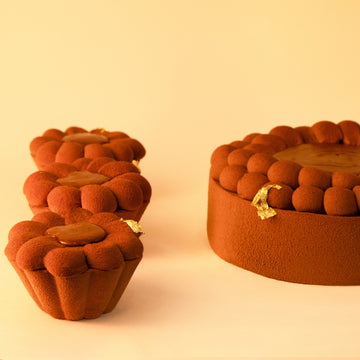 Entremets chocolat praliné à partager