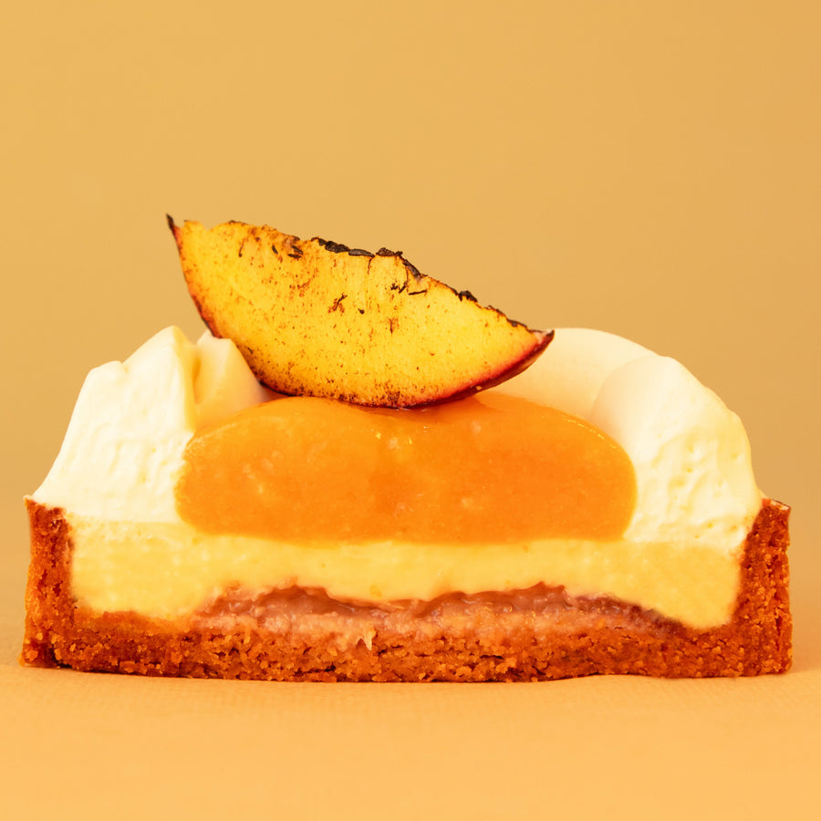 Tarte pêche