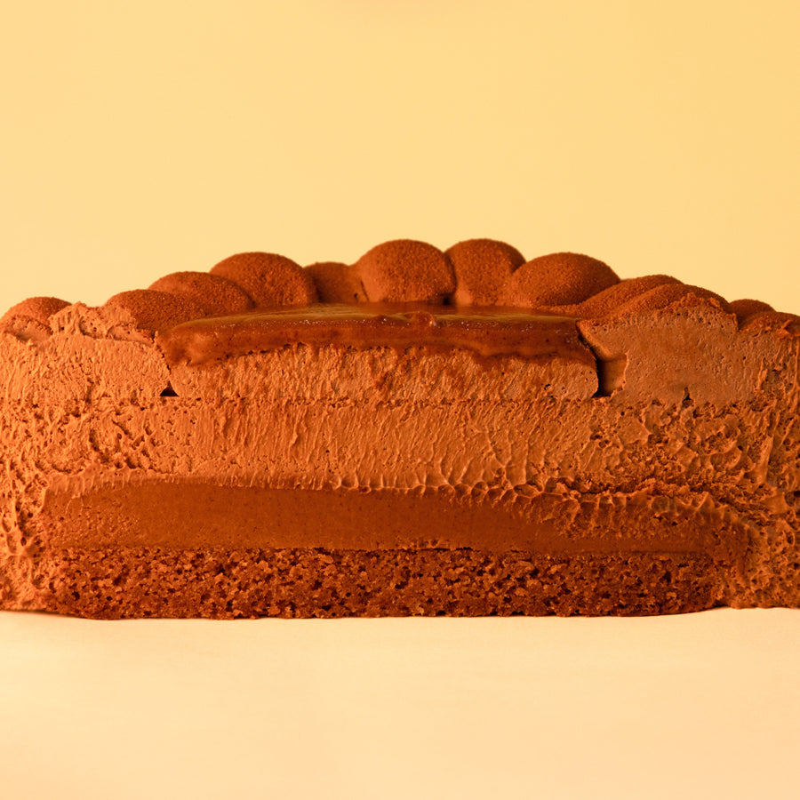 Entremets chocolat praliné à partager
