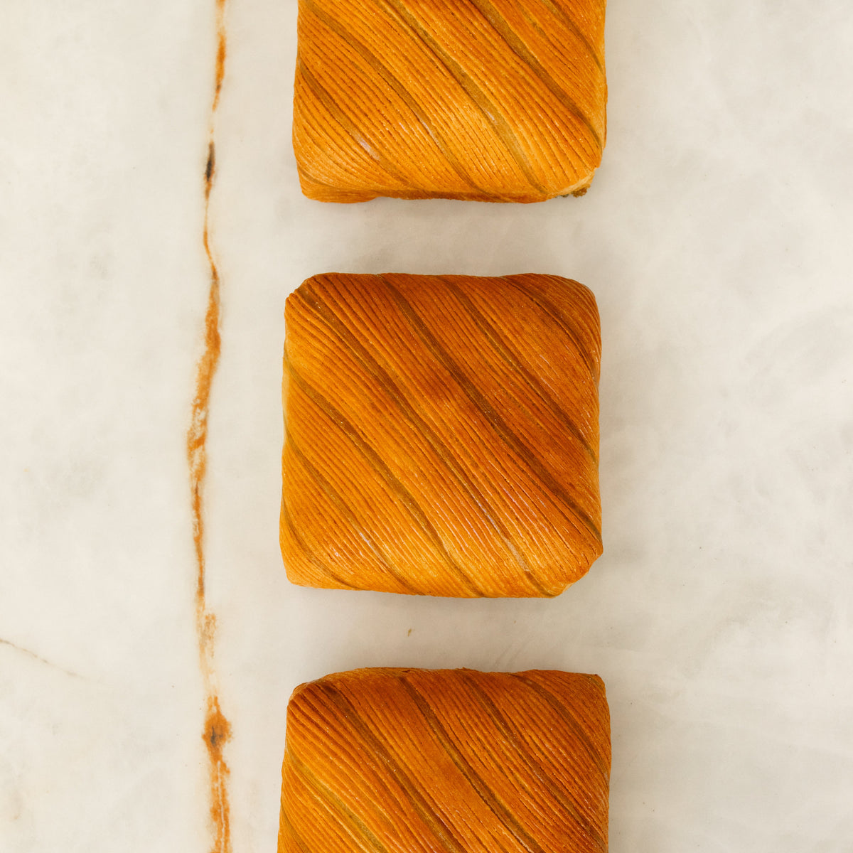 Flaky brioche spread