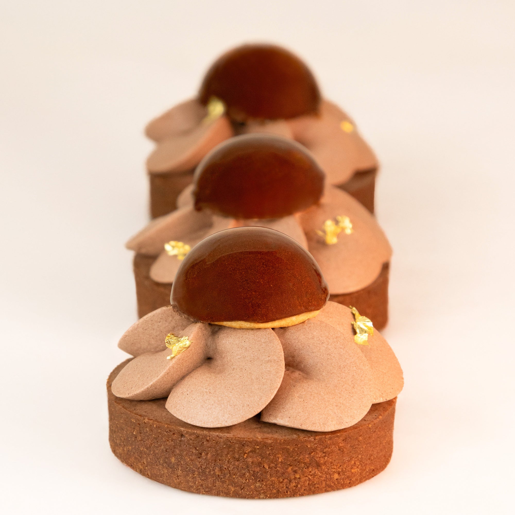 Tarte Saint-Honoré chocolat individuelle