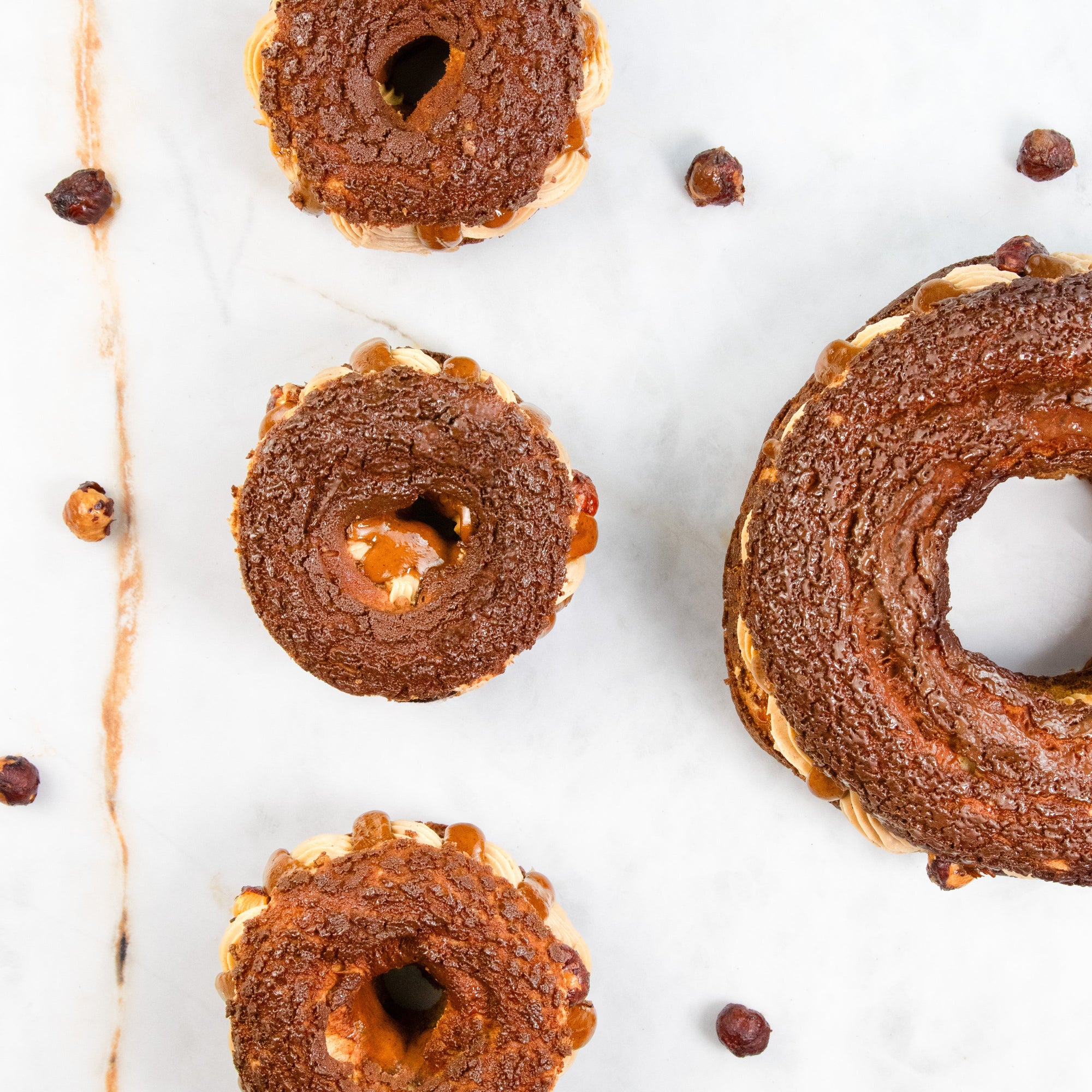 Paris-Brest Chocolat Praliné - individuel