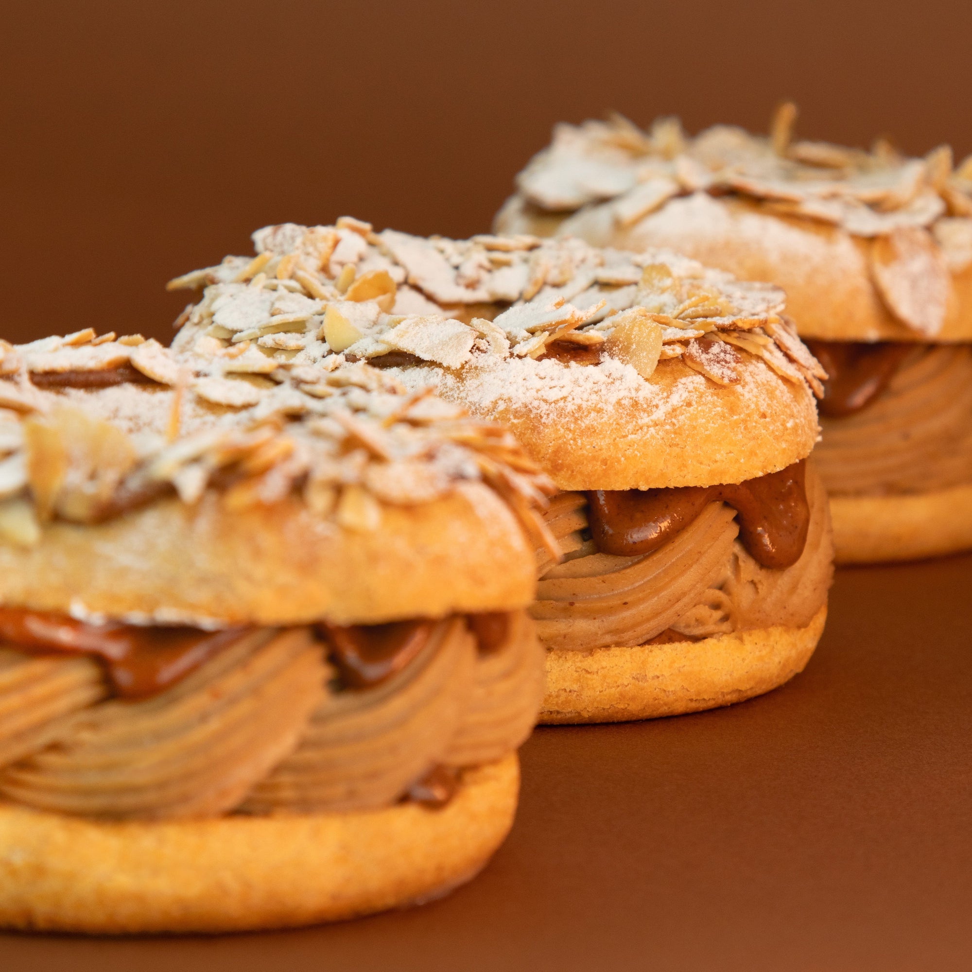 Paris-Brest amande noisette individuel