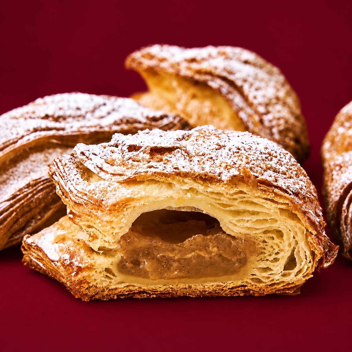 Apple pear turnover