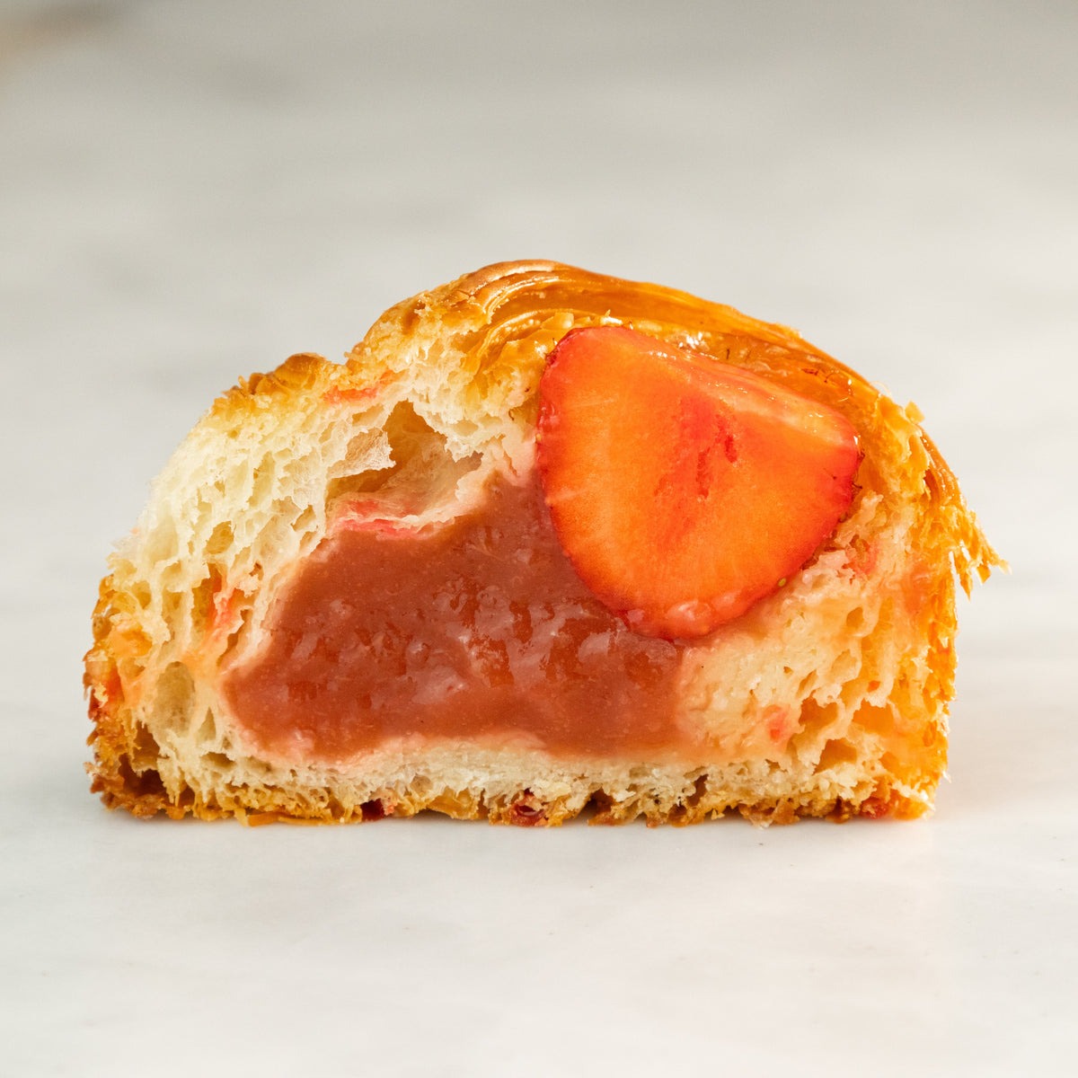 Flaky brioche spread