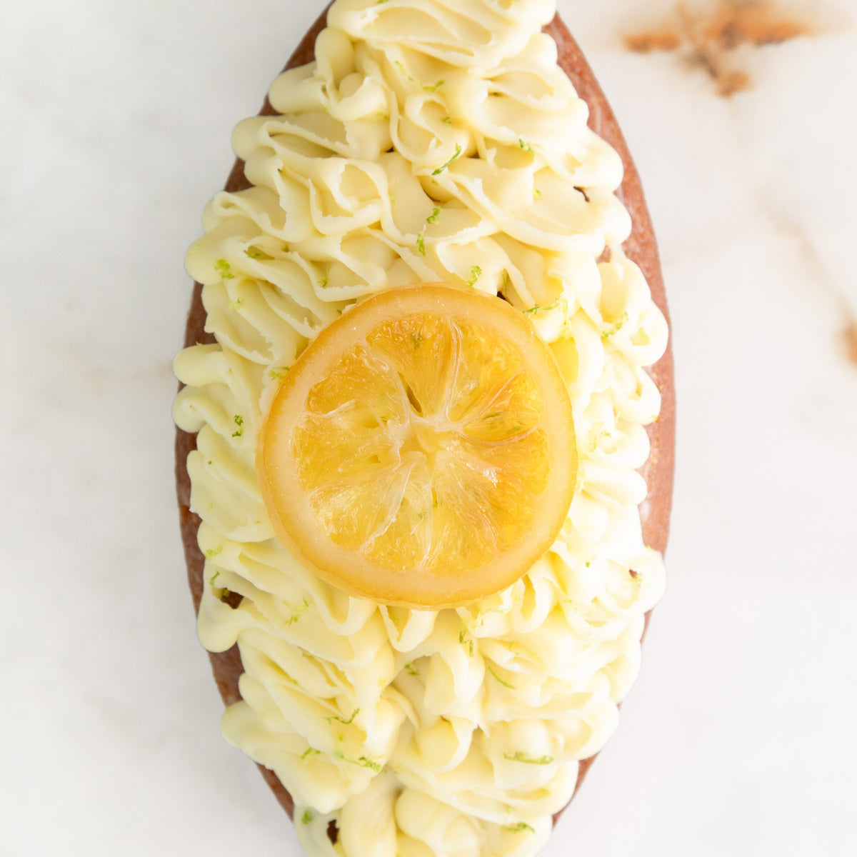 Cake citron-huile d'olive présentation