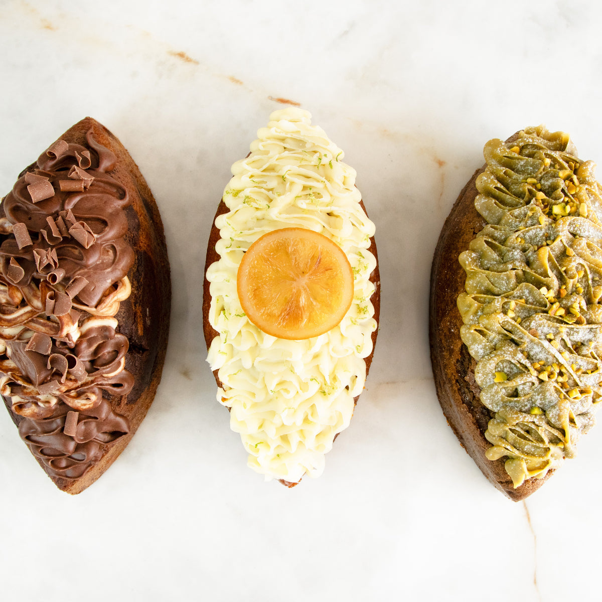 Trio de cakes Philippe Conticini - coffret gourmand