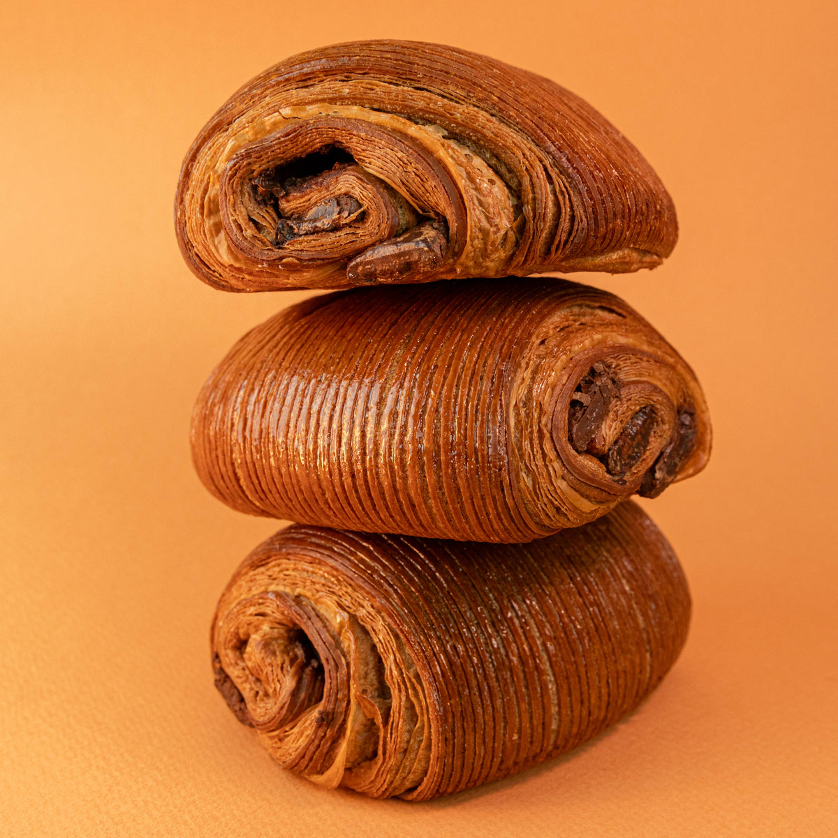 Pain au chocolat strié - Philippe Conticini