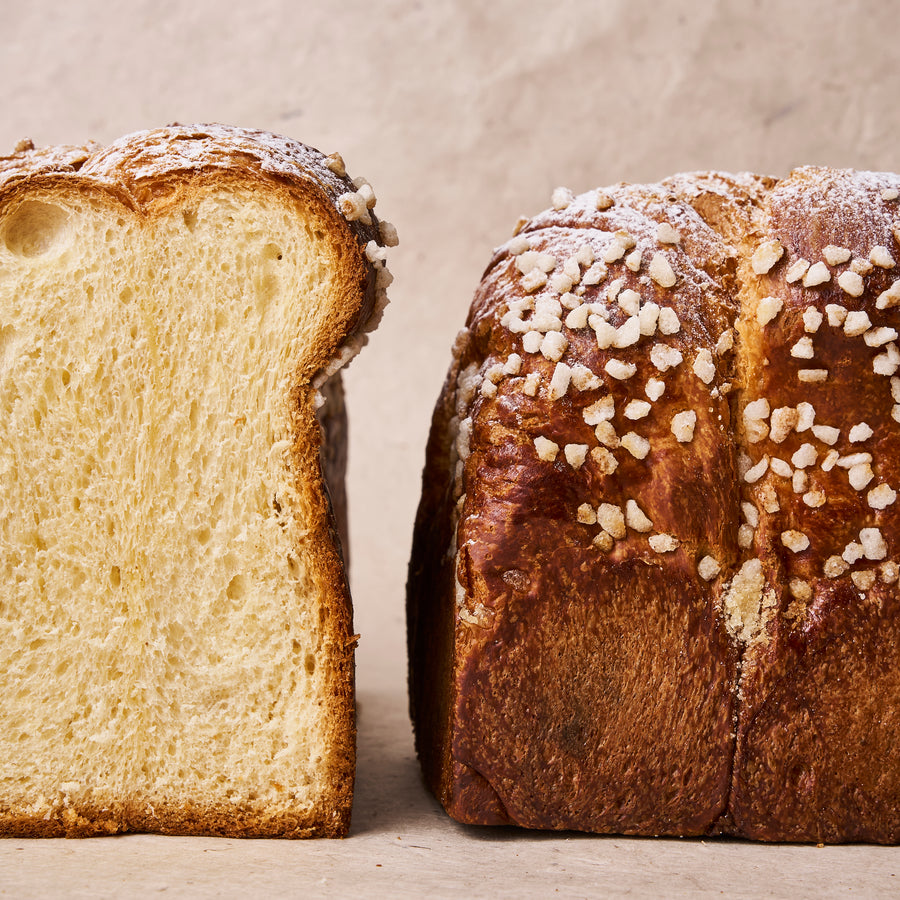 Brioche sucre grain - 6/ 8 personnes