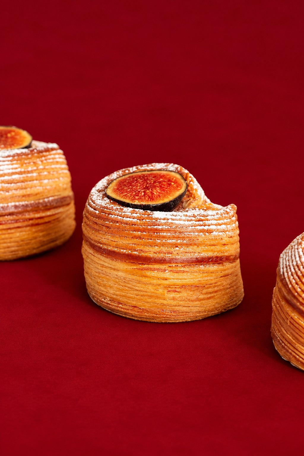 Brioches feuilletées figue