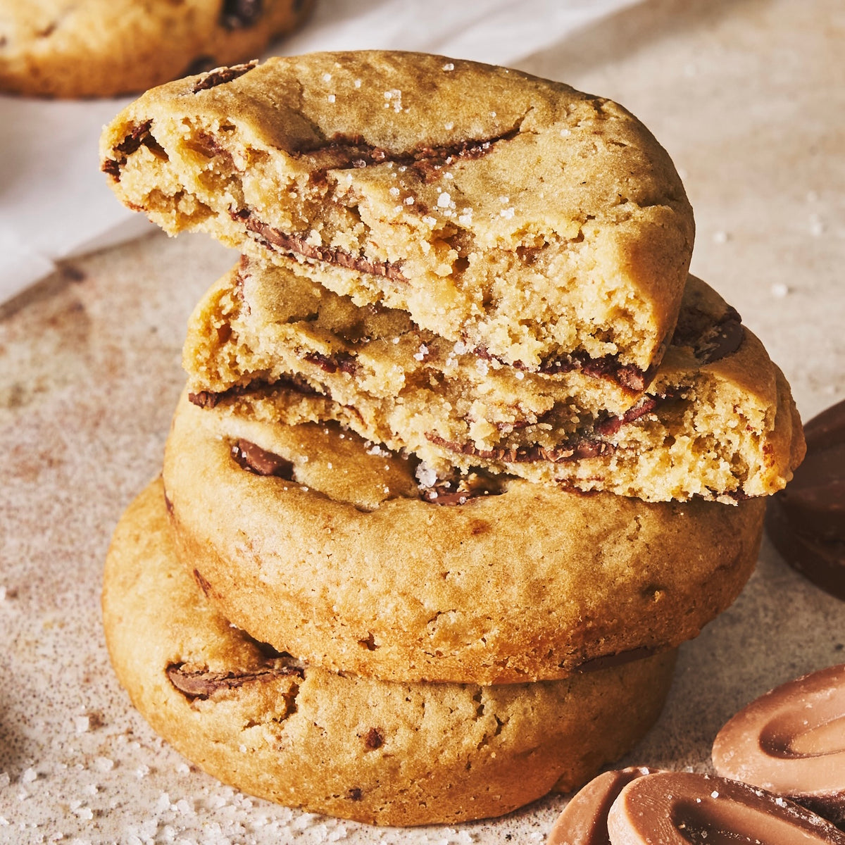 Cookie chocolat au lait - Philippe Conticini