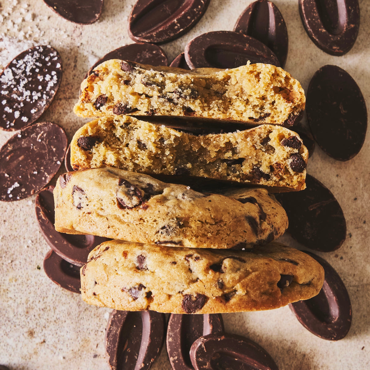 Cookie chocolat noir - Philippe Conticini