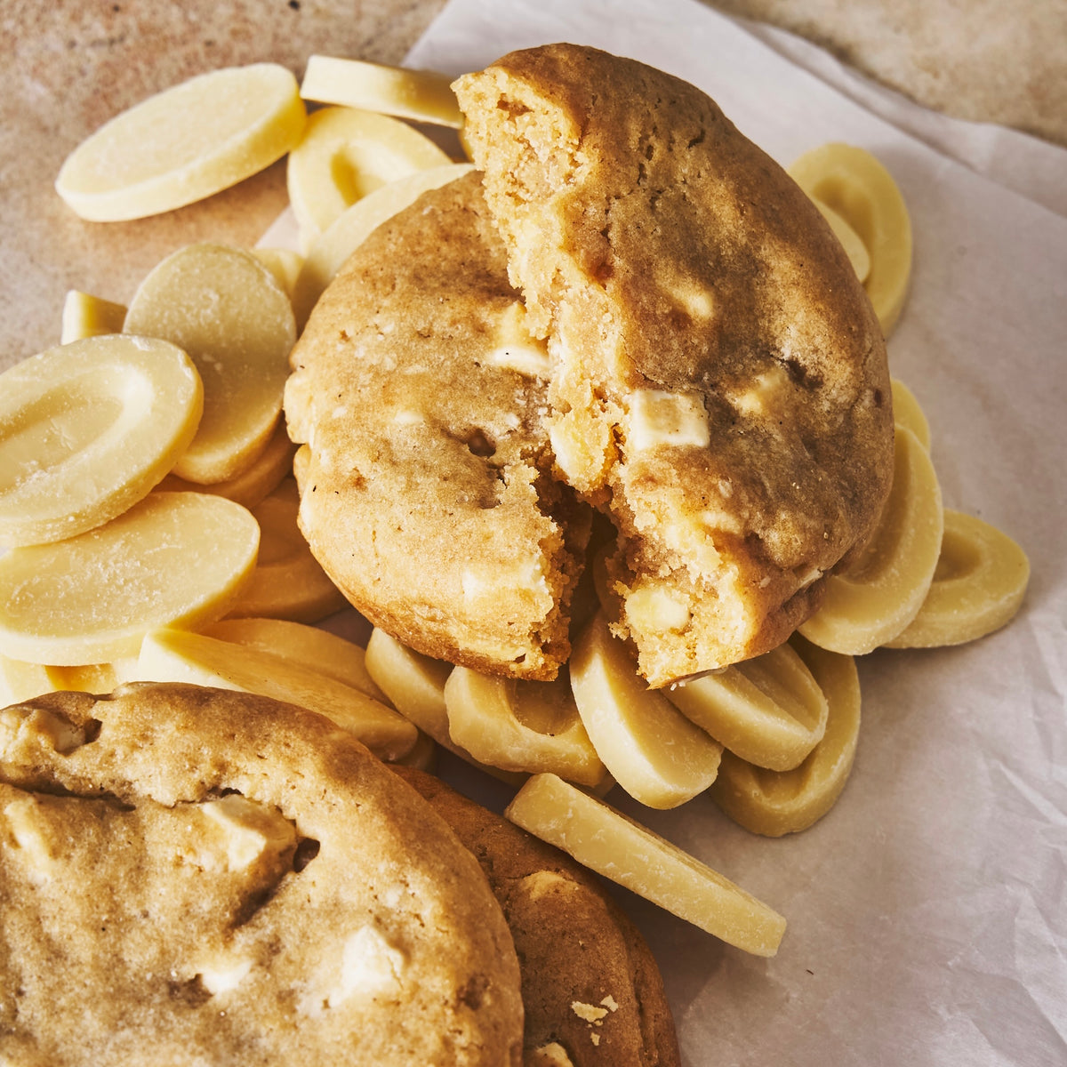 Cookie chocolat blanc - Philippe Conticini