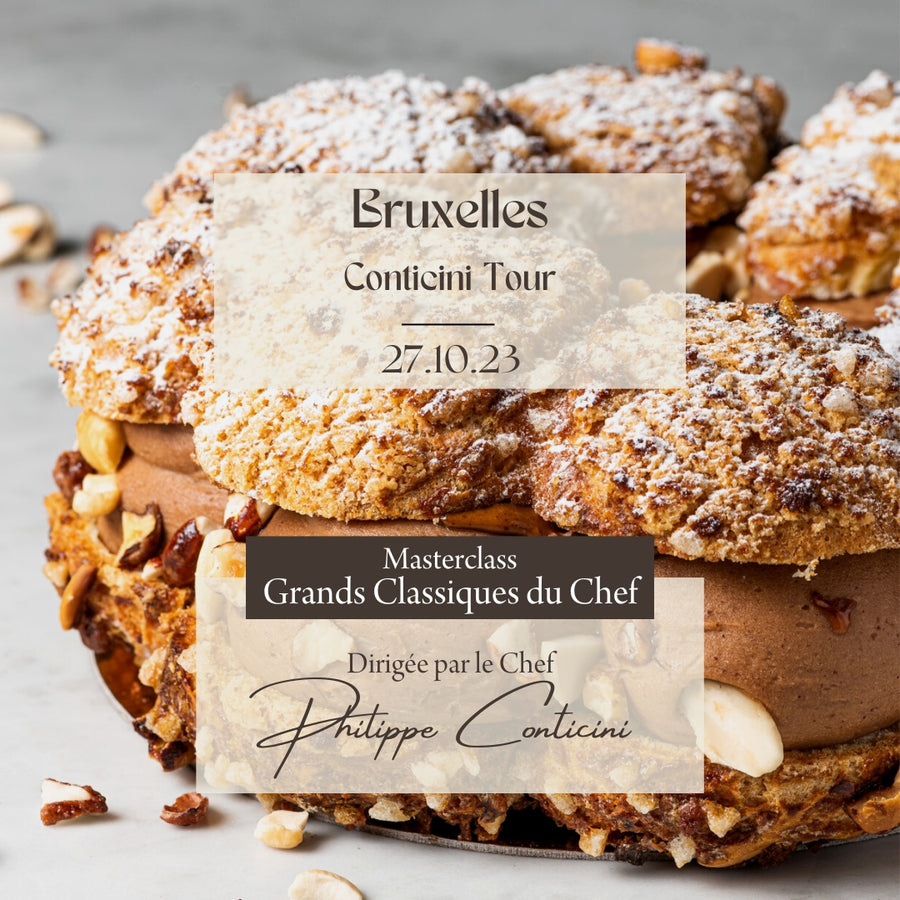 27/10/23 - Conticini Tour - Bruxelles - Masterclass Grands Classiques du Chef (session après-midi)
