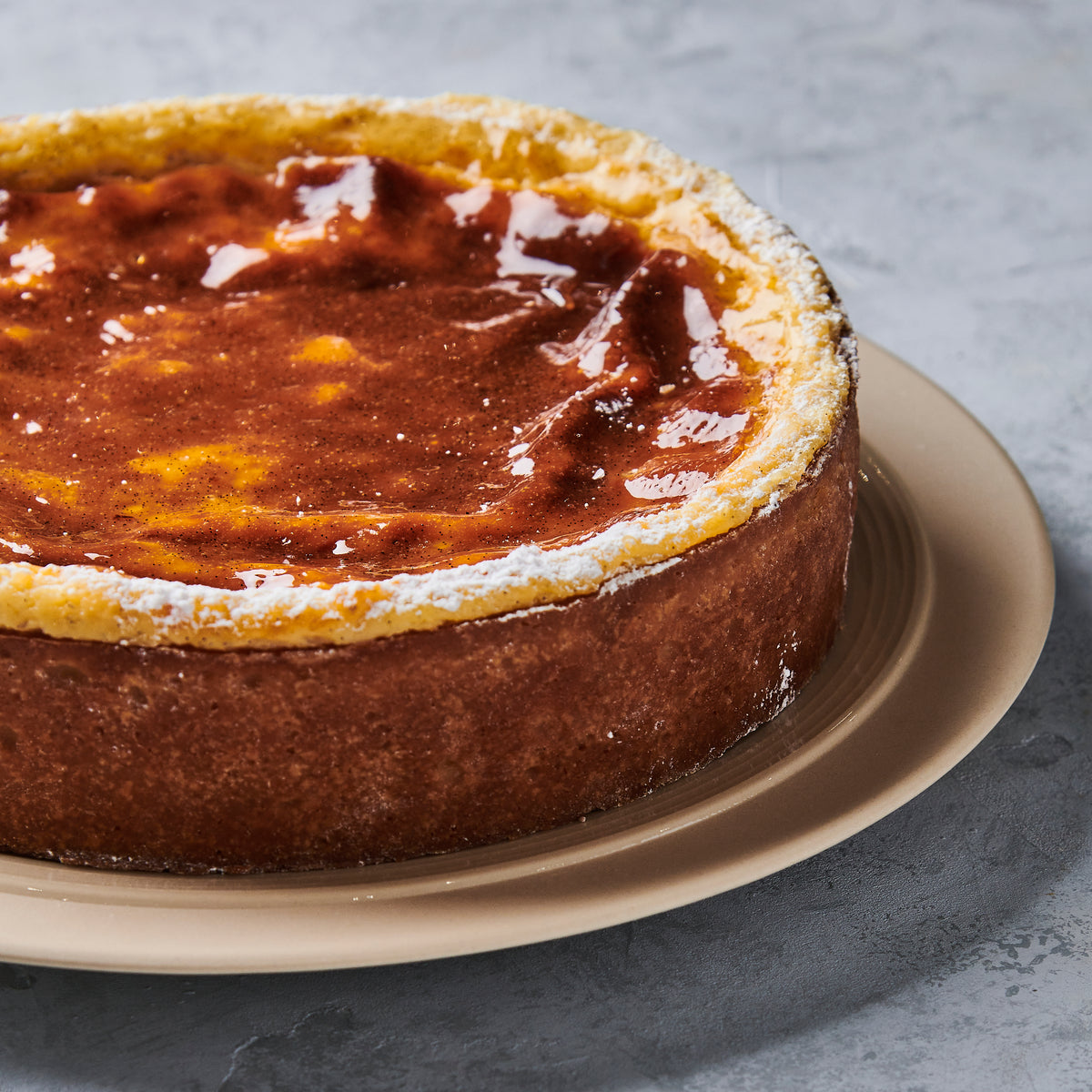 Flan vanille à la part